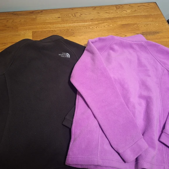 Girls Columbia And Northface Fleece Jacket Lot - Picture 4 of 4